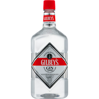 Gilbeys Gin Distilled London Dry 80 Proof - 1.75 Liter - Image 3
