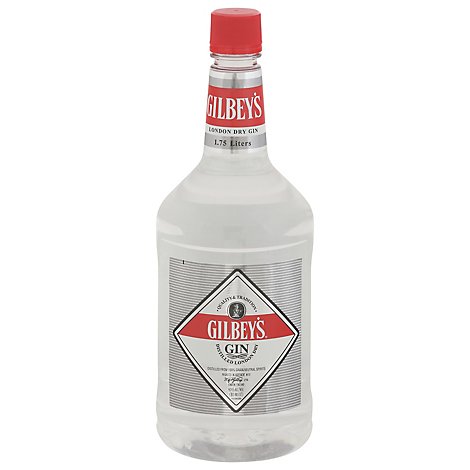 Gilbeys Gin Distilled London Dry 80 Proof - 1.75 Liter