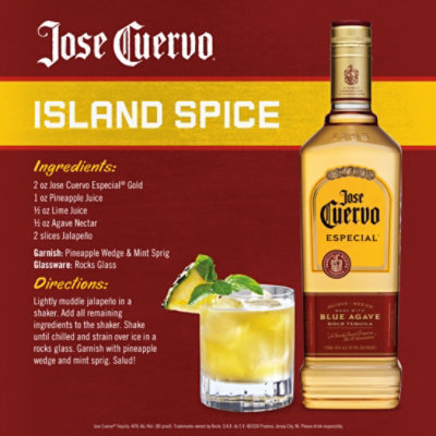 Jose Cuervo Especial Gold Tequila 80 Proof - 1.75 Liter - Image 4