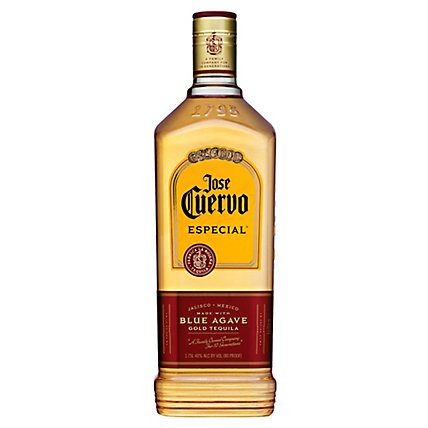Jose Cuervo Tequila Especial Gold 80 Proof - 1.75 Liter - Image 1