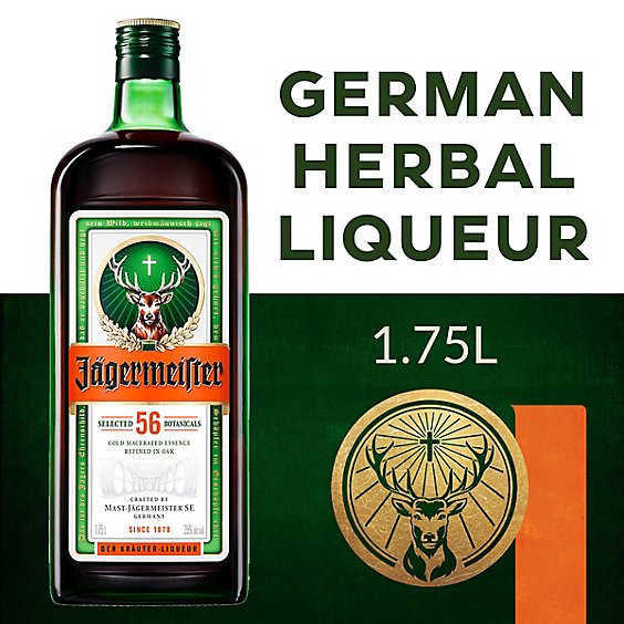 Jagermeister Herbal Liqueur - 1.75 Liter