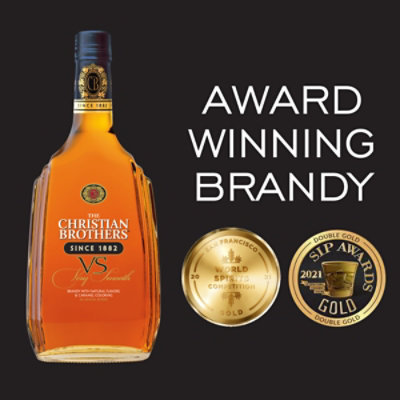 The Christian Brothers Brandy VS Very Smooth 80 Proof - 1.75 Liter - Image 5