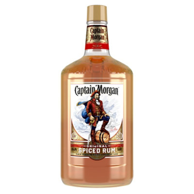 Morgan Made Spiced Original Captain with 1.75 Real Liter Pavilions Madagascar Rum - - Vanilla