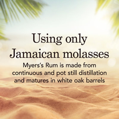 Myerss Rum 100% Fine Jamaican Original Dark 80 Proof - 1.75 Liter - Image 4