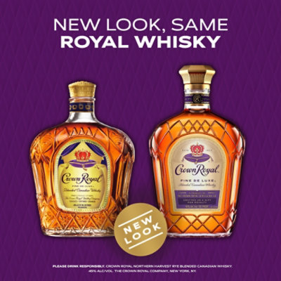 Crown Royal Fine Deluxe Blended Canadian Whisky - 1.75 Liter - Image 3