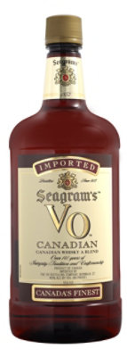 Seagram's VO Canadian Whisky 80 Proof - 1.75 Liters - Image 1