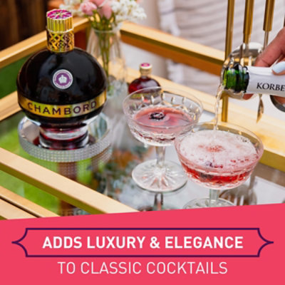 Chambord Black Raspberry Liqueur 33 Proof Bottle - 375 Ml - Image 3