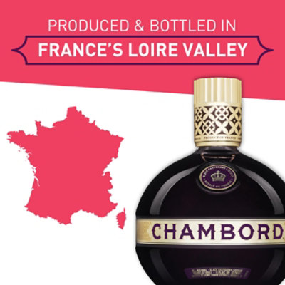 Chambord Black Raspberry Liqueur 33 Proof Bottle - 375 Ml - Image 4