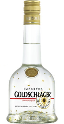 Goldschlager Cinnamon Liqueur 87 Proof - 375 Ml - Image 1