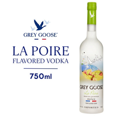 GREY GOOSE Litera Poire Flavored Vodka Bottle - 750 Ml