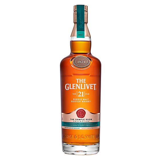 The Glenlivet 21 Year Old Single Malt Scotch Whisky - 750 Ml