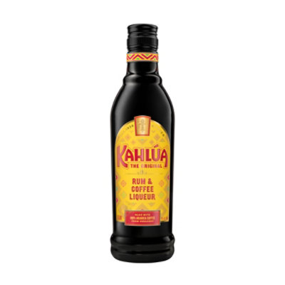 Kahlua Liqueur Rum And Coffee Caramel Color Added 40 Proof - 375 Ml
