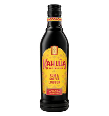 Kahlua Liqueur Rum And Coffee Caramel Color Added 40 Proof - 375 Ml