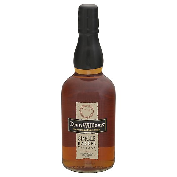 Evan Williams Kentucky Straight Bourbon Whiskey 86.6 Proof - 750 Ml
