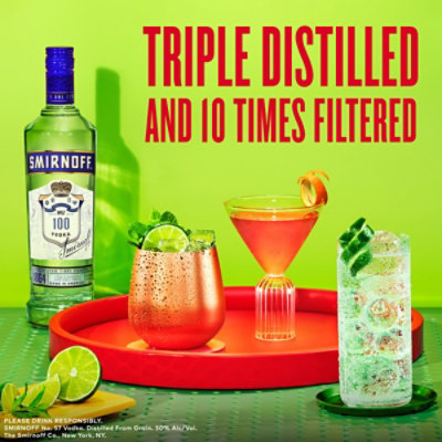 Smirnoff Vodka Triple Distilled Recipe No. 21 100 Proof - 750 Ml - Image 4