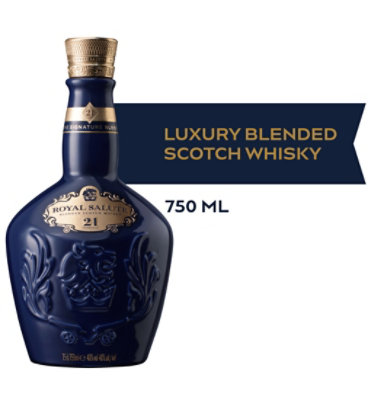 Royal Salute 21 Year Old Blended Scotch Whisky - 750 Ml