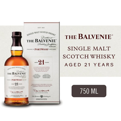 Balvenie Single Malt Scotch Aged 21 Year 86 Proof - 750 Ml (limited quantities may be available in store) - Image 2