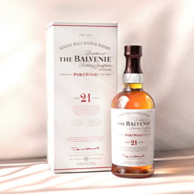 Balvenie Single Malt Scotch Aged 21 Year 86 Proof - 750 Ml (limited quantities may be available in store) - Image 3