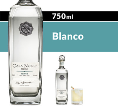 Casa Noble Blanco Tequila 80 Proof - 750 Ml