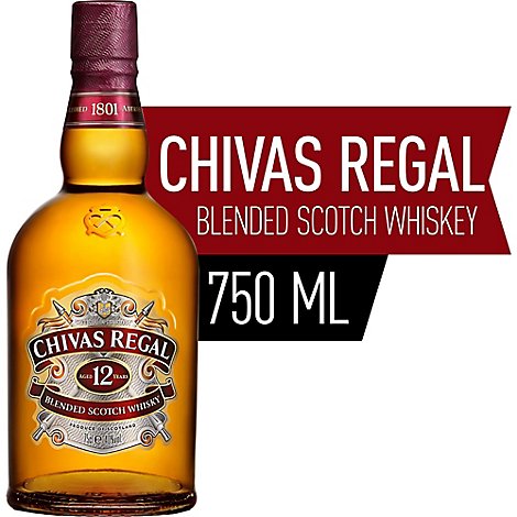 Chivas Regal Blended Scotch Whisky - 750 Ml