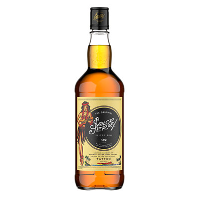 Sailor Jerry Rum Spiced Navy 92 Proof - 750 Ml - Image 1