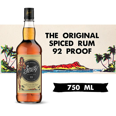 Sailor Jerry Rum Spiced Navy 92 Proof - 750 Ml - Image 2