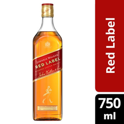 Johnnie Walker Red Label Blended Scotch Whisky - 750 Ml - Image 1