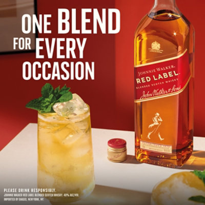 Johnnie Walker Red Label Blended Scotch Whisky - 750 Ml - Image 4