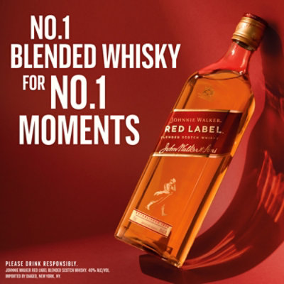 Johnnie Walker Red Label Blended Scotch Whisky - 750 Ml - Image 3