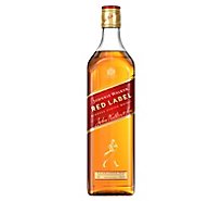 Johnnie Walker Whisky Blended Scotch Red Label 80 Proof - 750 Ml