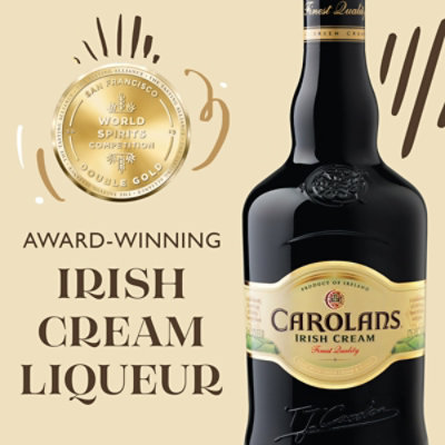 Carolans Liqueur Cream Irish 34 Proof - 750 Ml - Image 4