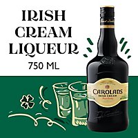 Carolans Liqueur Cream Irish 34 Proof - 750 Ml - Image 1