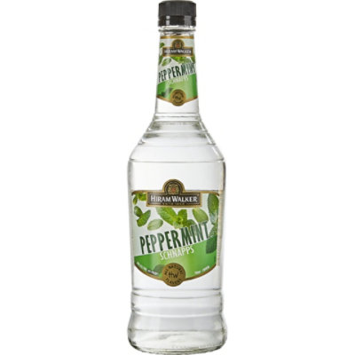 Hiram Walker Peppermint Schnapps 60 Proof - 750 Ml - Image 1