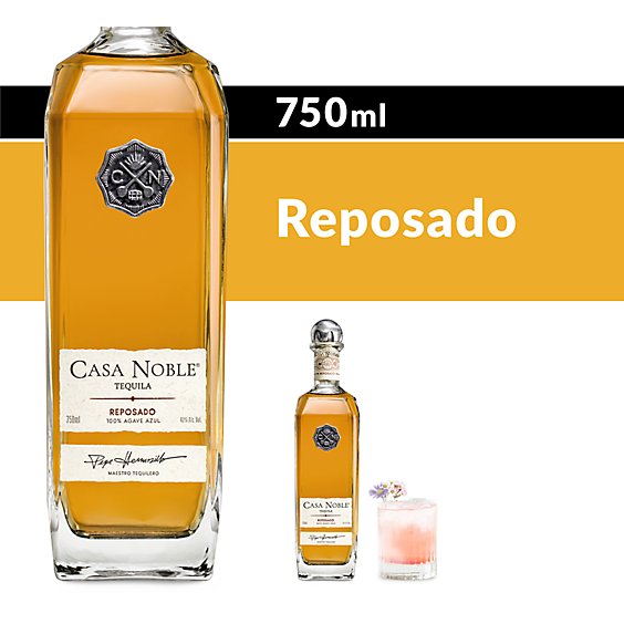 Casa Noble Reposado Tequila 80 Proof - 750 Ml