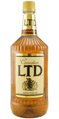 Canadian LTD Canadian Whisky 80 Proof Plastic Bottle - 1.75 Ml - Image 1