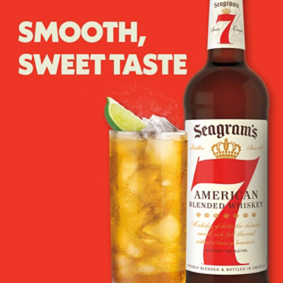 Seagram's 7 Crown American Blended Whiskey - 1.75 Liter - Image 3