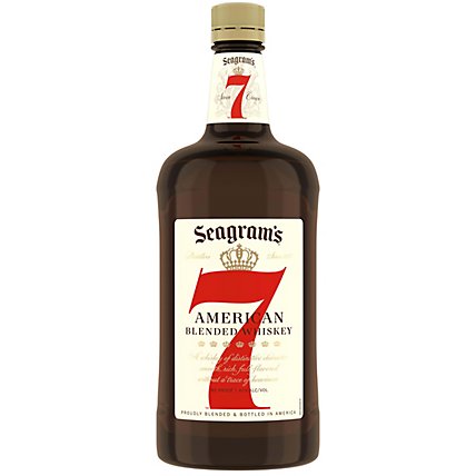 Seagram's 7 Crown American Blended Whiskey - 1.75 Liter - Image 1