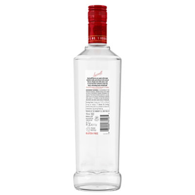 Smirnoff Vodka Black Cherry Twist 70 Proof - 750 Ml - Image 3