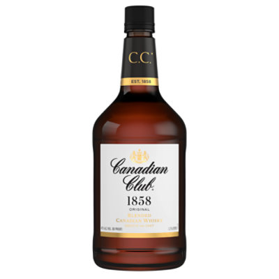 Canadian Club Whisky Blended Canadian 80 Proof - 1.75 Liter - Image 2