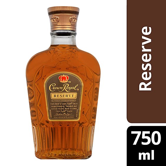 Crown Royal Reserve Blended Canadian Whisky - 750 Ml - pavilions Crown Royal Reserve Blended Canadian Whisky - 750 Ml - pavilions