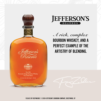 Jerfferson's Reserve Bourbon Whiskey - 750 Ml - Image 4