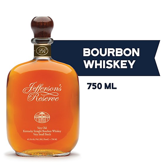Jerfferson's Reserve Bourbon Whiskey - 750 Ml