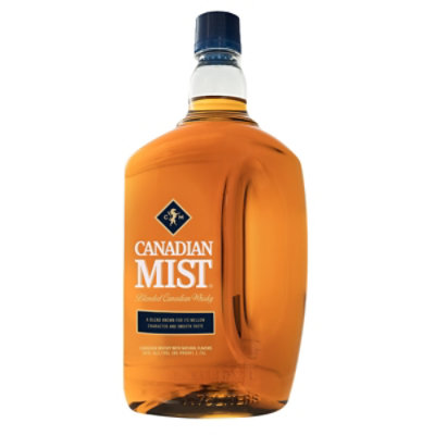 Canadian Mist Blended Canadian Whisky 80 Proof In Plastic Bottle - 1.75 Liter - Image 1