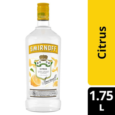 Smirnoff Vodka Citrus Twist 70 Proof - 1.75 Liter