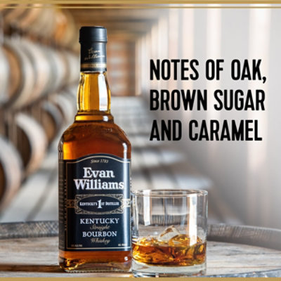 Evan Williams Whiskey Bourbon Kentucky Straight 86 Proof - 1.75 Liter - Image 2