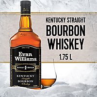 Evan Williams Whiskey Bourbon Kentucky Straight 86 Proof - 1.75 Liter - Image 1