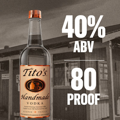 Tito's Handmade Vodka - 750 Ml - Image 3