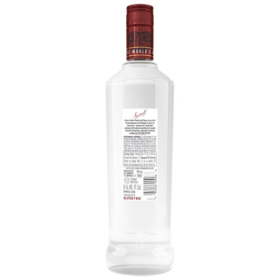 Smirnoff No. 21 Award Winning Vodka Glass Bottle - 750 Ml - Image 2