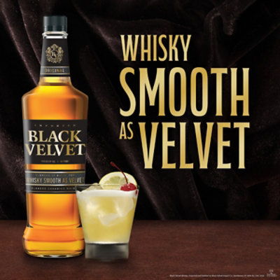 Black Velvet Canadian Whisky Bottle 80 Proof - 750 Ml - Image 5