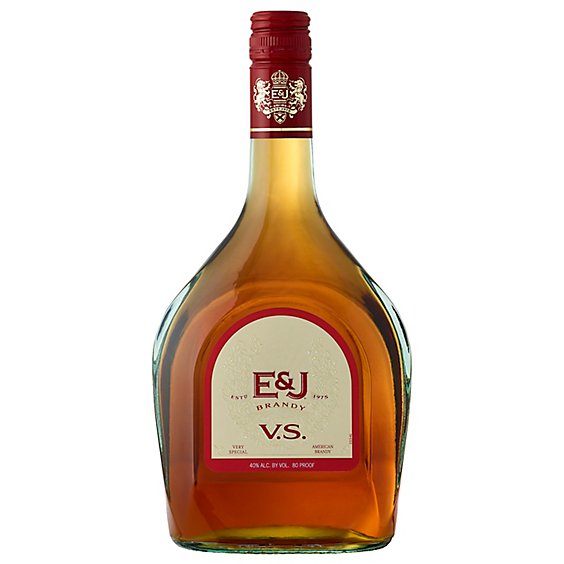 E&J Brandy VS Very Special Brandy Original Extra Smooth 80 Proof - 750 Ml